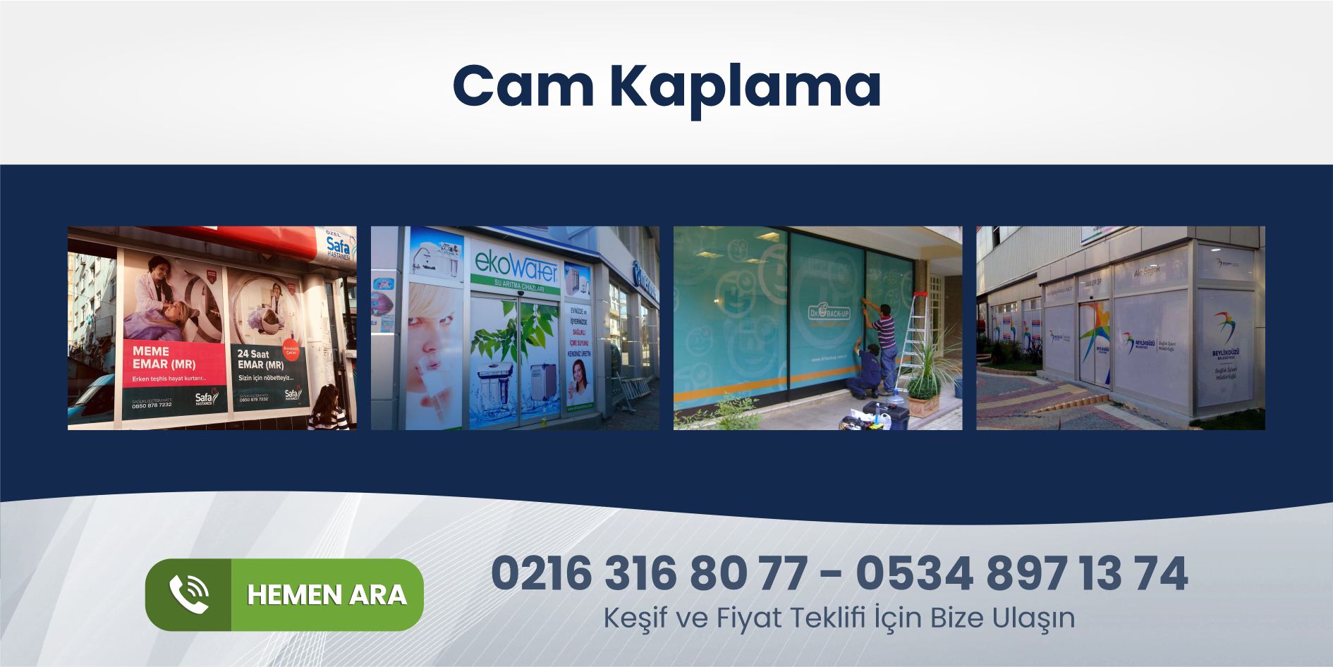 You are currently viewing Tuzla One Way Vision Cam Kaplama