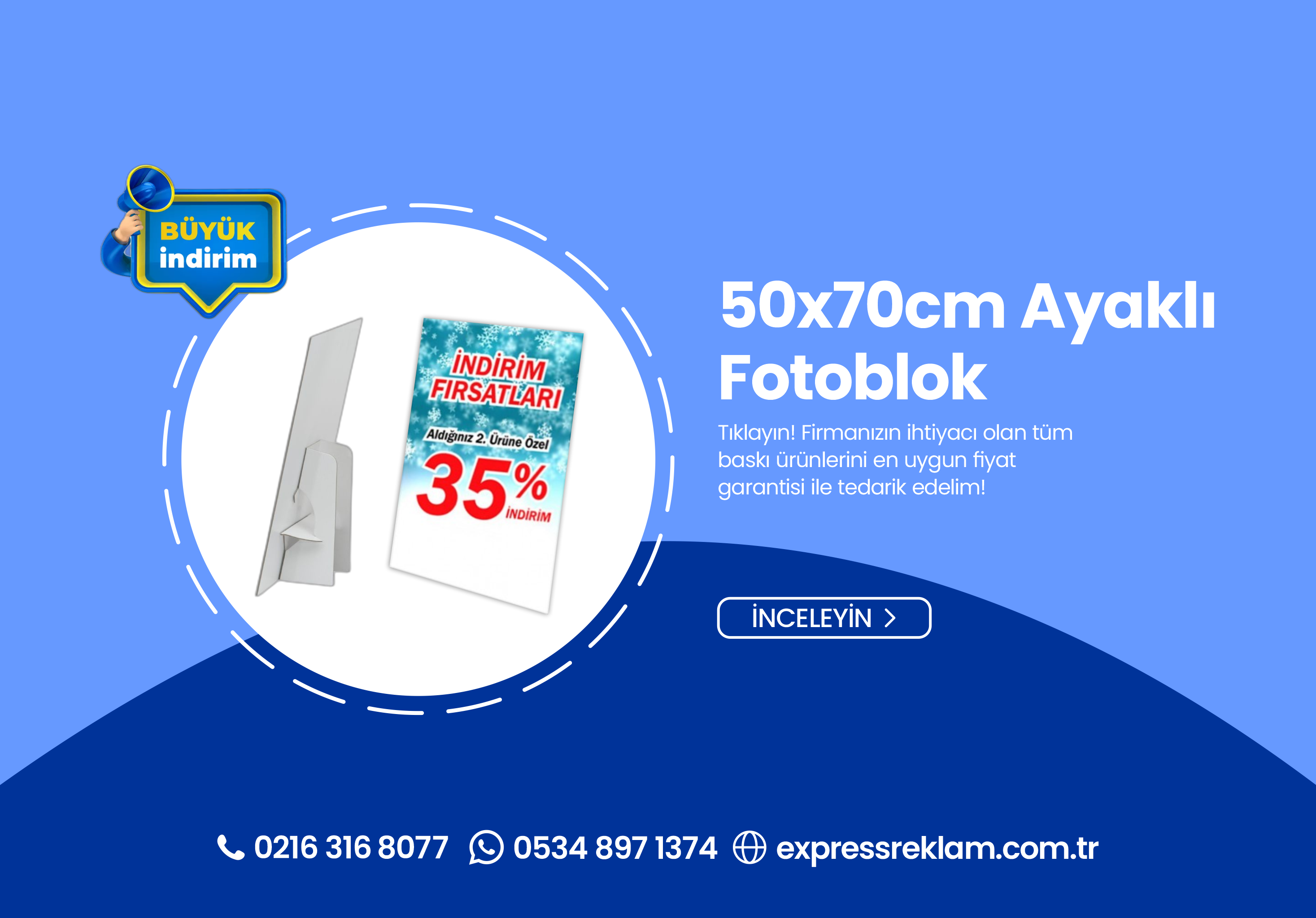 Read more about the article 50x70cm Ayaklı Fotoblok Baskı