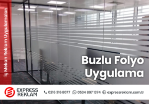 Read more about the article Buzlu Folyo Uygulama