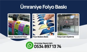 Read more about the article Kaliteli Folyo Baskı Ümraniye